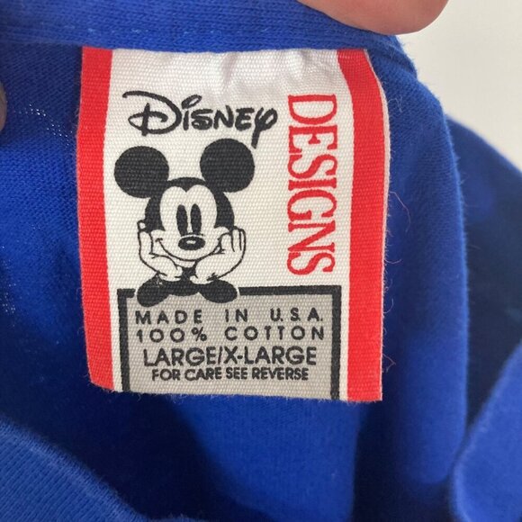 Vintage Mickey Mouse T Shirt Mens XL Exclusive Disney Parks Resorts Made in USA - Picture 4 of 5